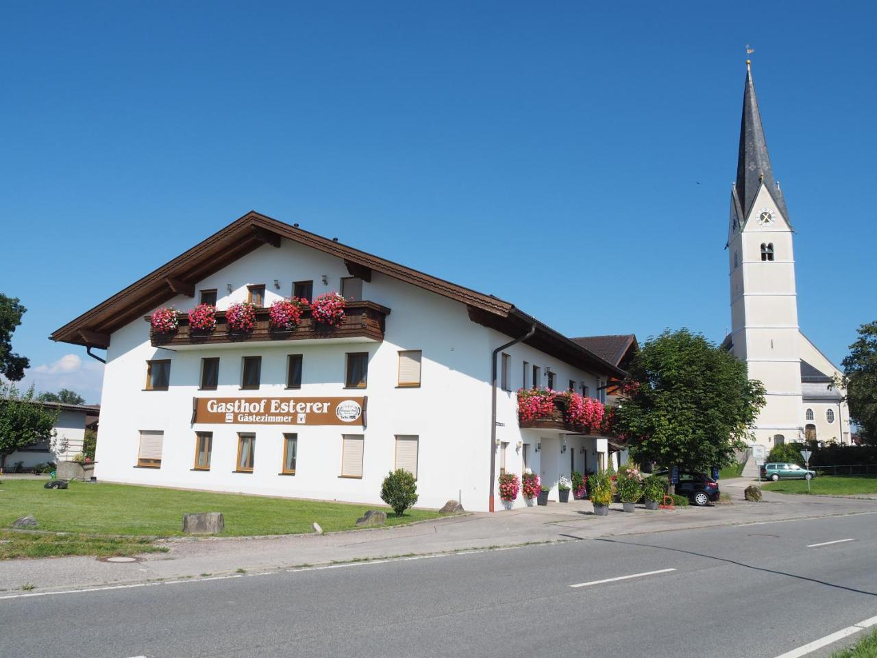 Gasthof Hotel Esterer Rosenheim Kültér fotó